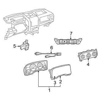 Jeep OE - Instrument Panel - Cluster & Switches