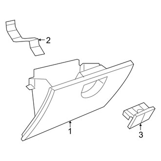 Jeep OE - Instrument Panel - Glove Box