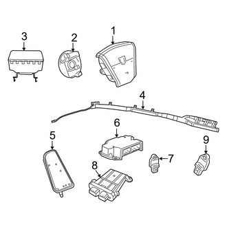 Jeep OE - Restraint Systems - Air Bag Components
