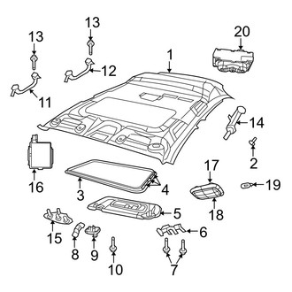 Jeep OE - Roof - Interior Trim