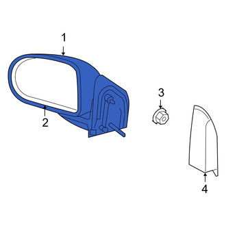 Jeep OE - Front Left Door Mirror
