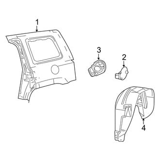 Jeep OE - Quarter Panel & Components
