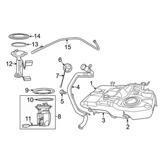Jeep OE - Fuel System Components