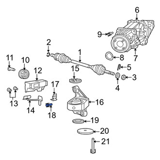 Jeep OE - Differential Mount Bolt