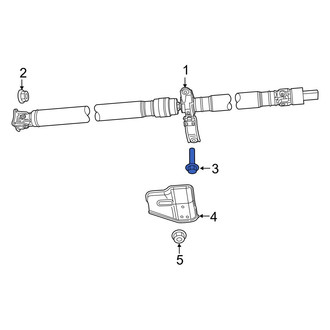 Jeep OE - Automatic Transmission Mount Bolt