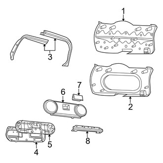 Jeep OE - Lift Gate - Interior Trim