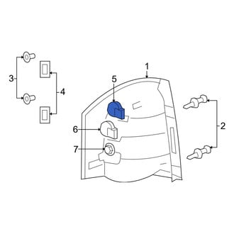 Jeep OE - Brake Light Socket