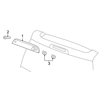 Jeep OE - Rear Lamps - High Mount Lamps