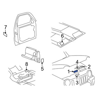 Jeep OE - Emission Label