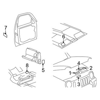 Jeep OE - Information Labels - Labels