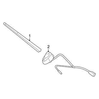 Jeep OE - Electrical - Antenna (W/O Satellite Radio)