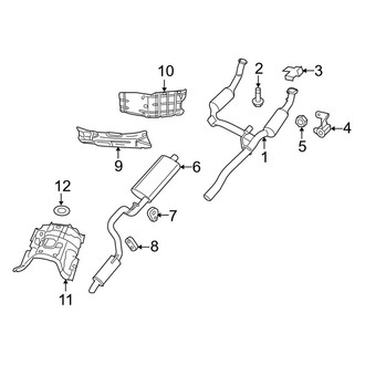 Jeep OE - Exhaust System - Exhaust Components