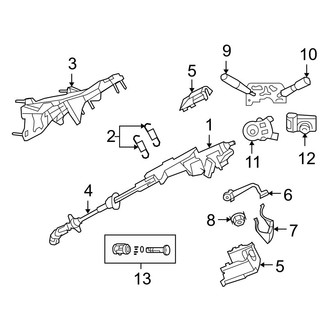 Jeep OE - Steering Column - Shroud, Switches & Levers