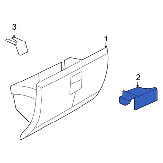 Jeep OE - Front Glove Box Latch