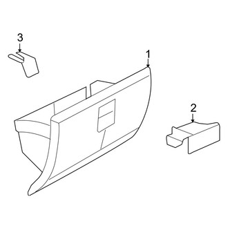 Jeep OE - Instrument Panel - Glove Box