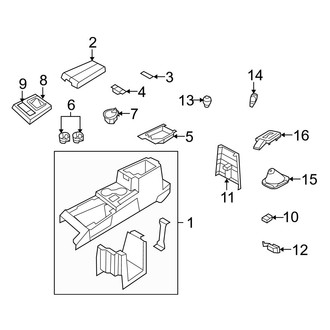 Jeep OE - Center Console
