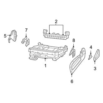 Jeep OE - Seats & Tracks - Tracks & Components (Driver Side Manual Seat)