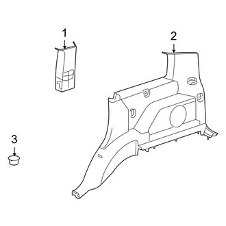 Jeep OE - Quarter Panel - Interior Trim