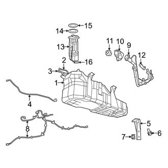 Jeep OE - Fuel System Components