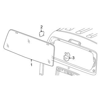 Jeep OE - Lift Gate - Glass