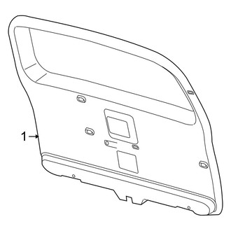 Jeep OE - Lift Gate - Interior Trim