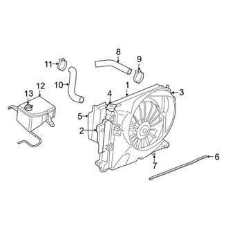 Jeep OE - Cooling - Radiator & Components (3.7L)