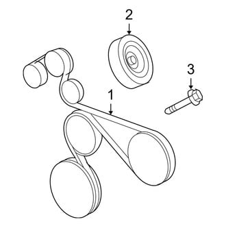 Jeep OE - Cooling - Belts & Pulleys (Limited / Sport 4.7L)