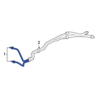 Jeep OE - Automatic Transmission Oil Cooler Hose Assembly