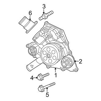Jeep OE - Cooling - Water Pump (5.7L)