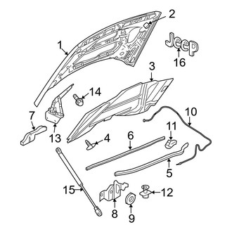 Jeep OE - Hood & Components