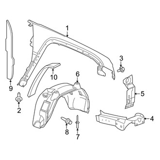 Jeep OE - Fender & Components