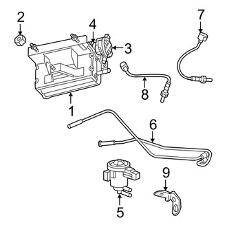 Jeep OE - Emission System - Emission Components (3.7L)