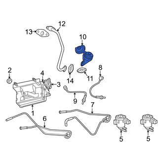 Jeep OE - Exhaust Gas Recirculation (EGR) Valve