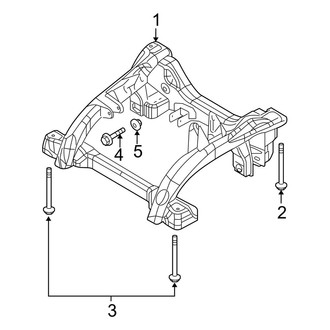 Jeep OE - Front Suspension - Suspension Mounting