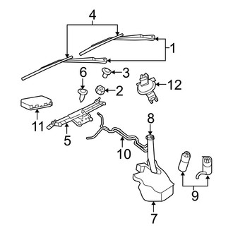 Jeep OE - Windshield - Wiper & Washer Components