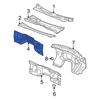 Jeep OE - Firewall