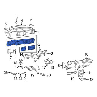 Jeep OE - Instrument Panel Bezel