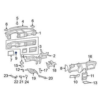 Jeep OE - Instrument Panel Bezel