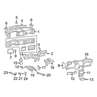 Jeep OE - Instrument Panel Components