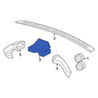 Jeep OE - Center Instrument Panel Air Duct