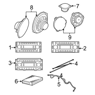 Jeep OE - Instrument Panel - Sound System