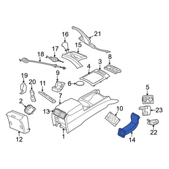 Jeep OE - Front Instrument Panel Air Duct