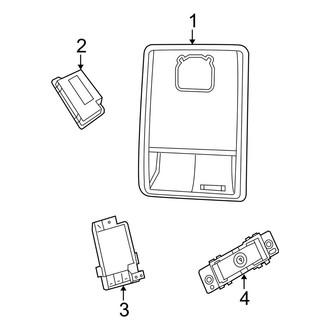 Jeep OE - Overhead Console