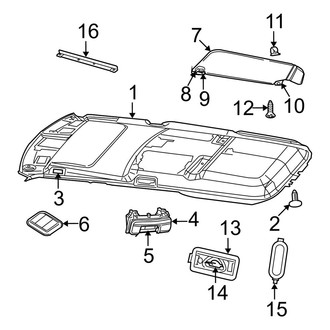 Jeep OE - Roof - Interior Trim