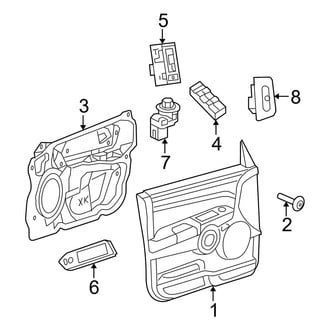 Jeep OE - Front Door - Interior Trim