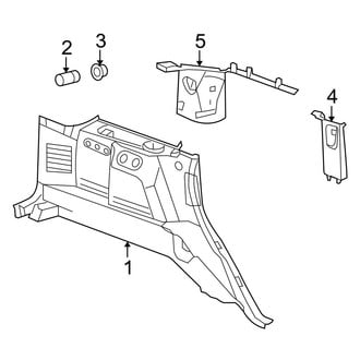 Jeep OE - Quarter Panel - Interior Trim
