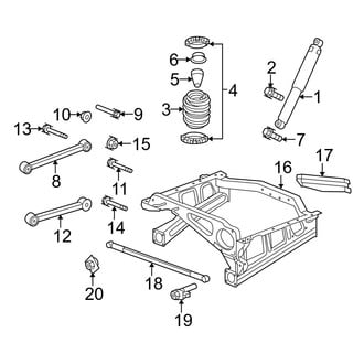 Jeep OE - Rear Suspension - Suspension Components