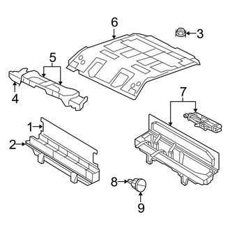 Jeep OE - Rear Body & Floor - Interior Trim