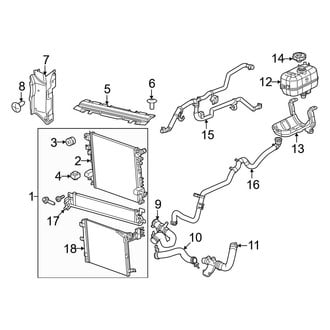 Jeep OE - Cooling - Radiator & Components (3.6L)