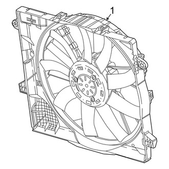 Jeep OE - Cooling Fan (3.6L)